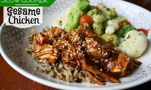Slow Cooker Sesame Chicken